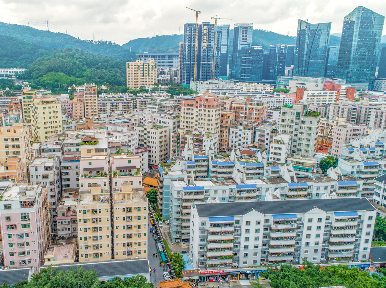 上梅林新村南面全景